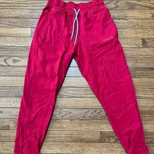 Red NVGTN XL fit joggers